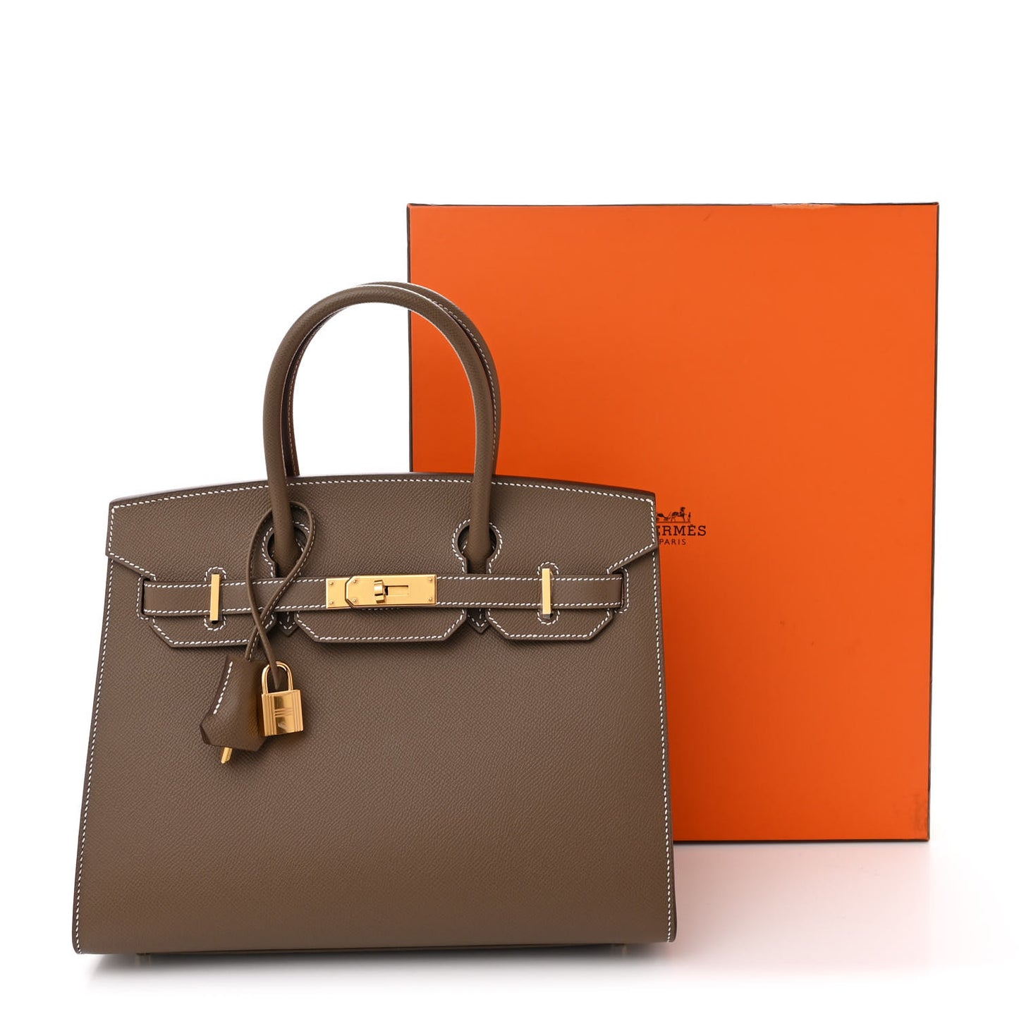 Epsom Birkin Sellier 30 Etoupe