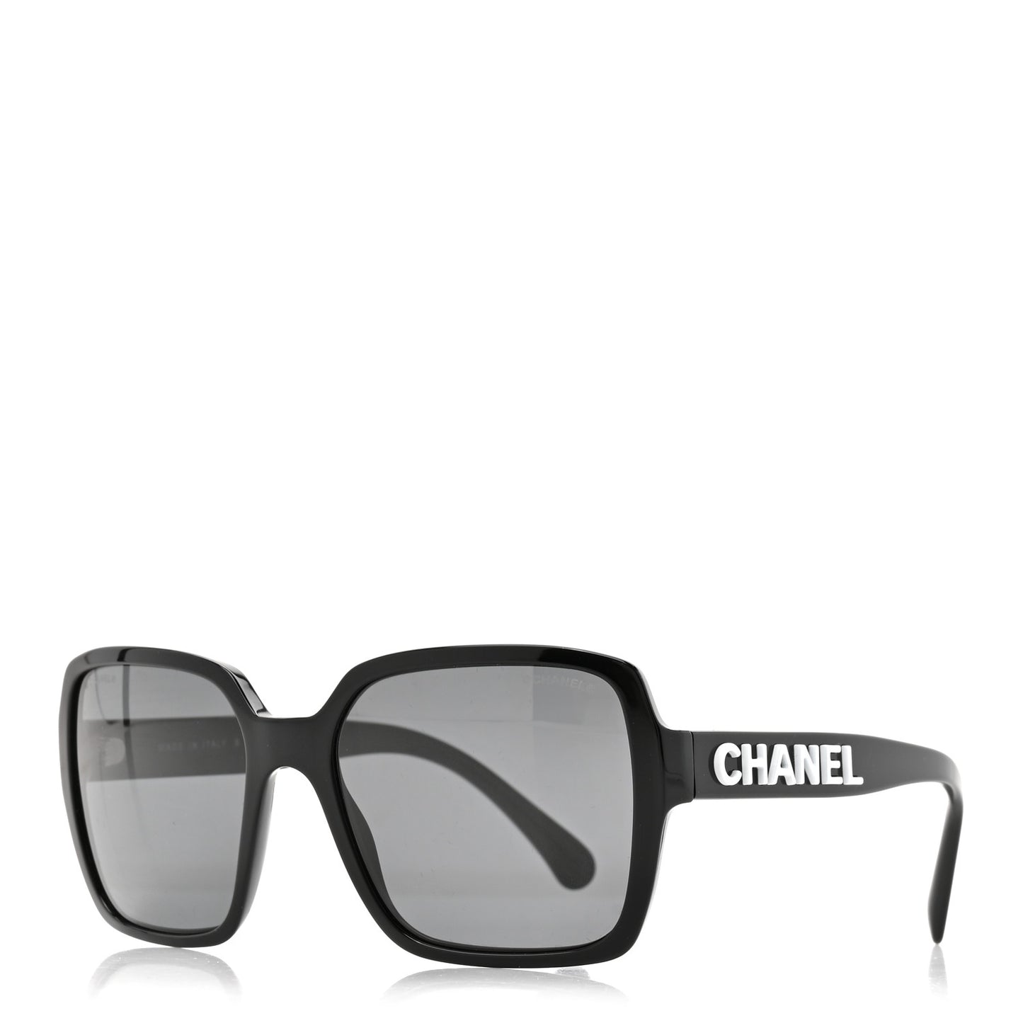 Acetate Square Sunglasses 5408 Black