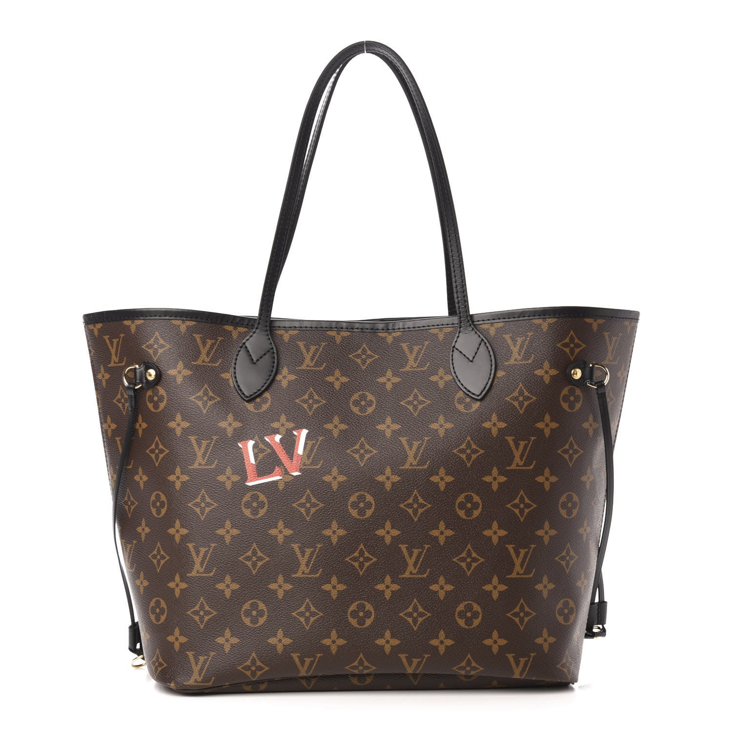 Louis Vuitton Monogram My LV World Tour Neverfull MM 3 of 13