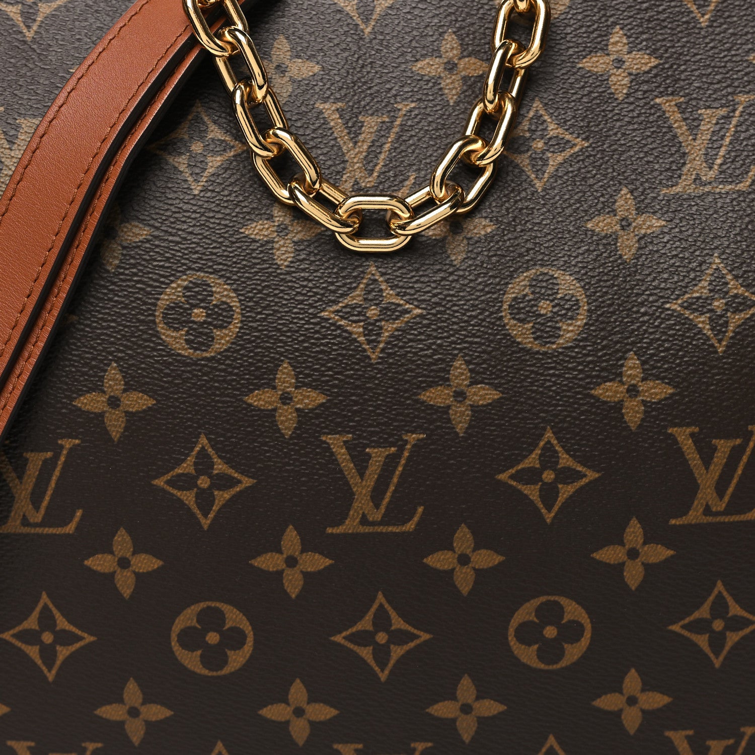 Louis Vuitton Reverse Monogram Loop Hobo 7 of 9
