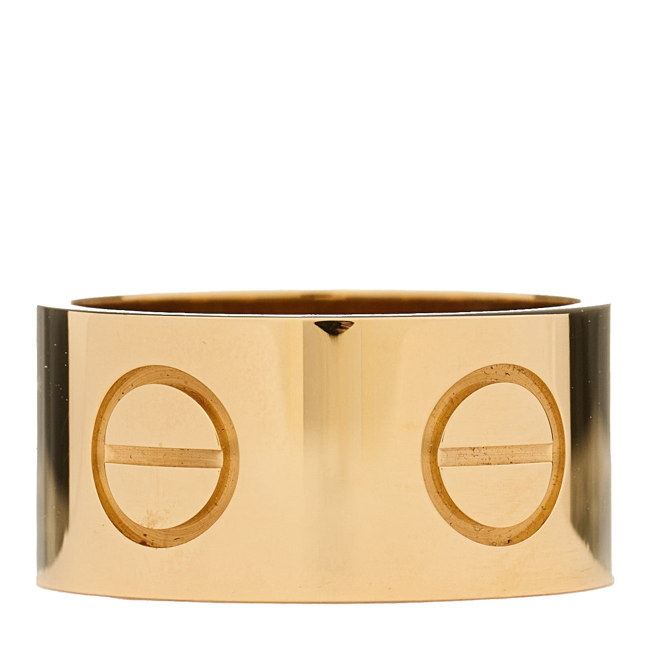 18K Yellow Gold 11mm LOVE Ring 62 10