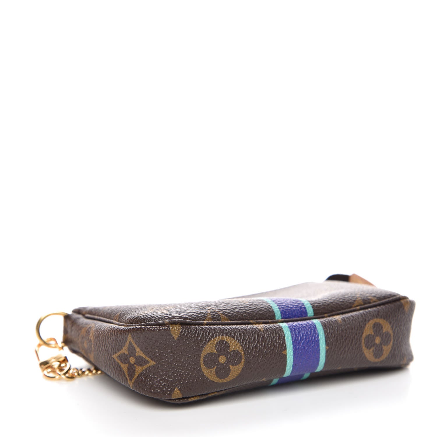 Louis Vuitton Monogram My LV Heritage Mini Pochette Accessories Violet Vert Clair 4 of 7