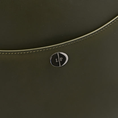 Loro Piana Grained Calfskin Fleur Crossbody Green 10 of 11