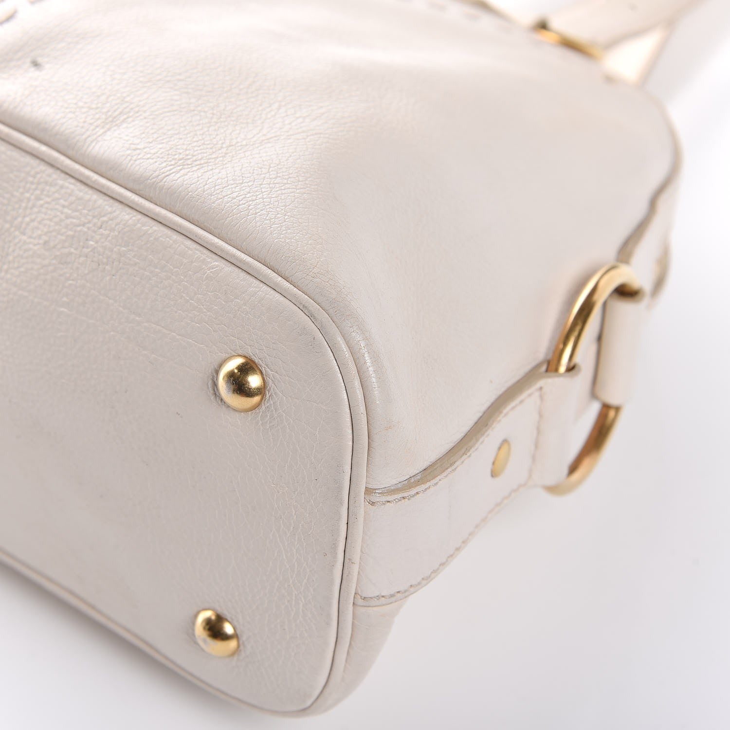 Saint Laurent Calfskin Medium Muse Ivory 10 of 15