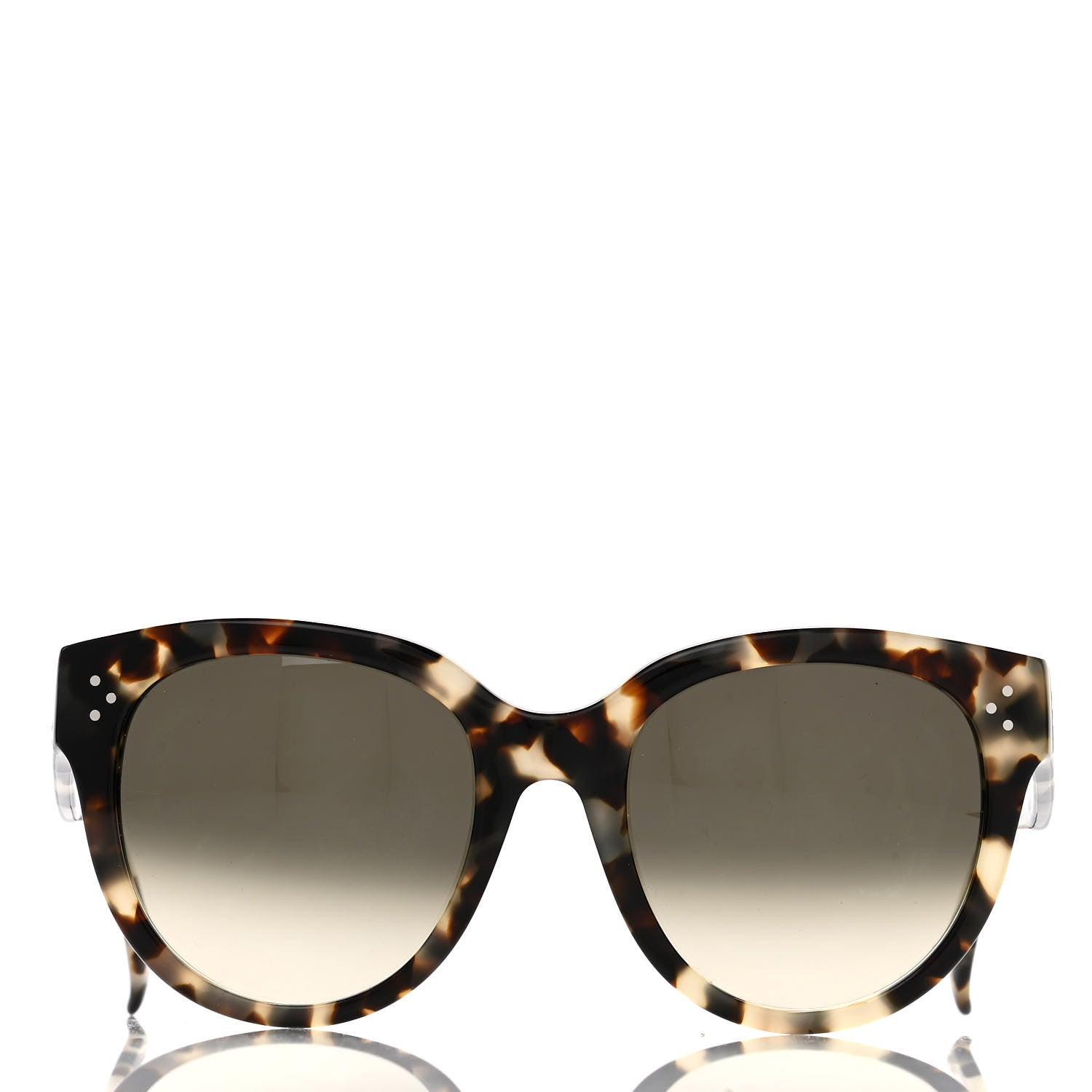 Celine Audrey Sunglasses CL 41755 Spotted Havana 2 of 6