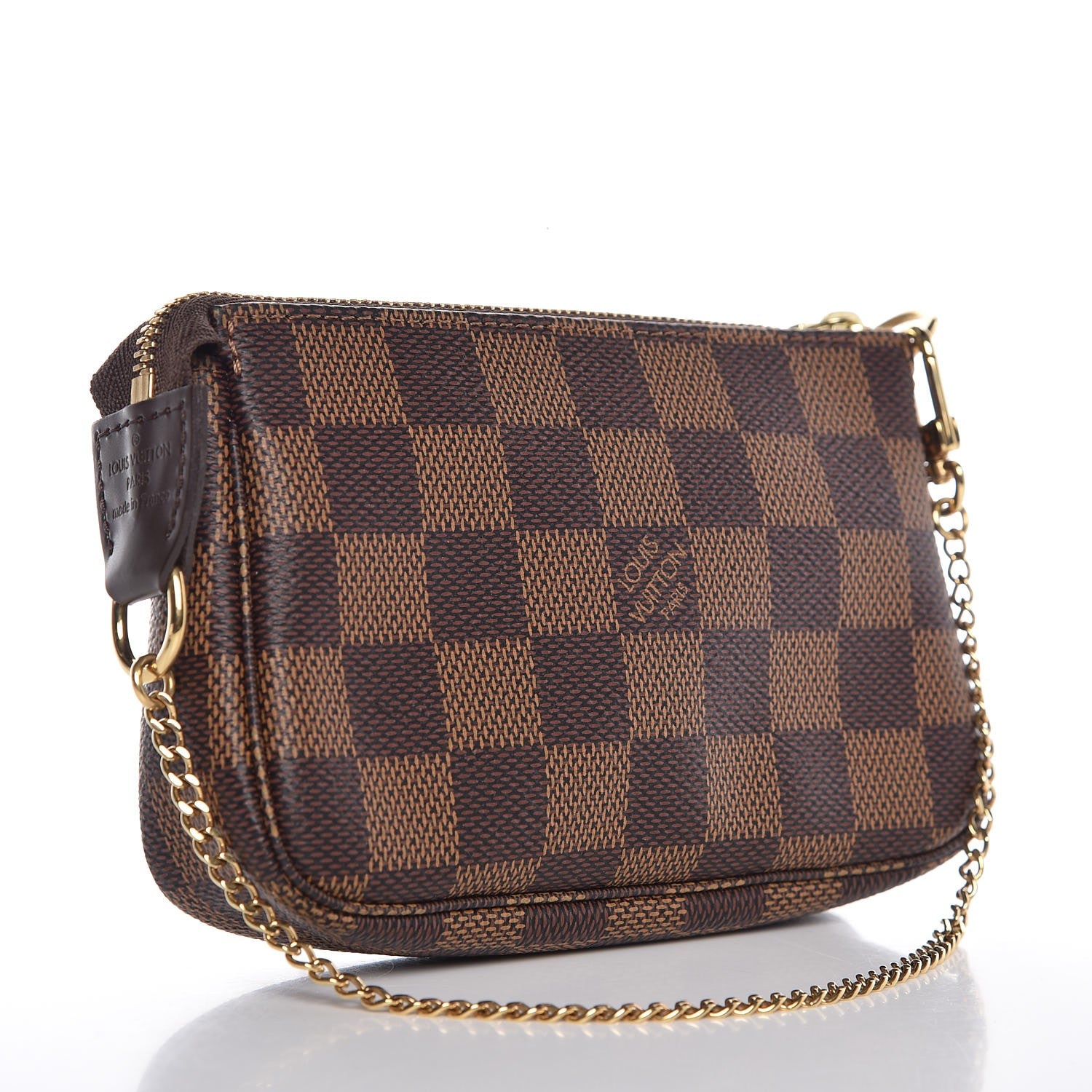 Louis Vuitton Damier Ebene Mini Pochette Accessories 3 of 7