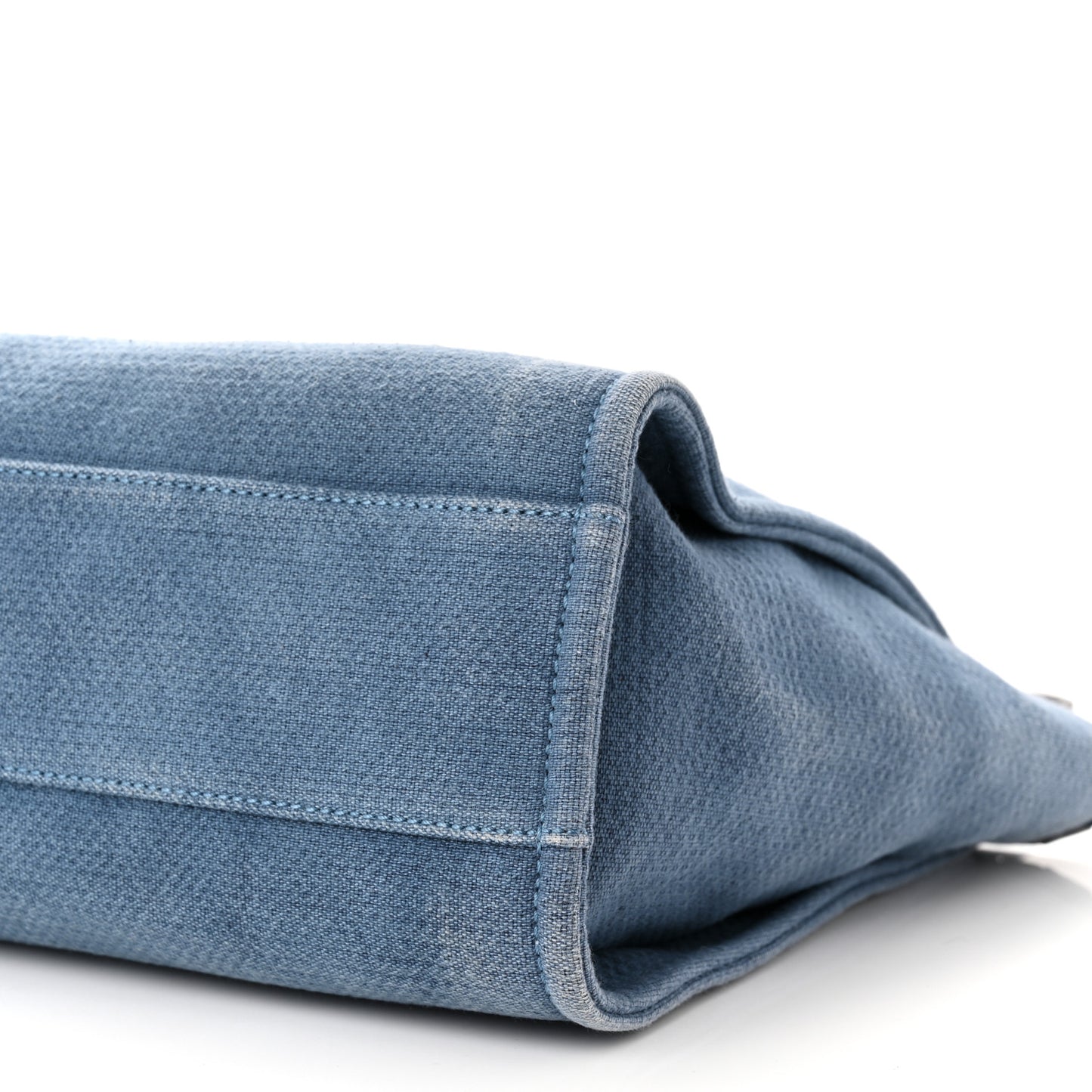 Canvas Small Deauville Tote Blue