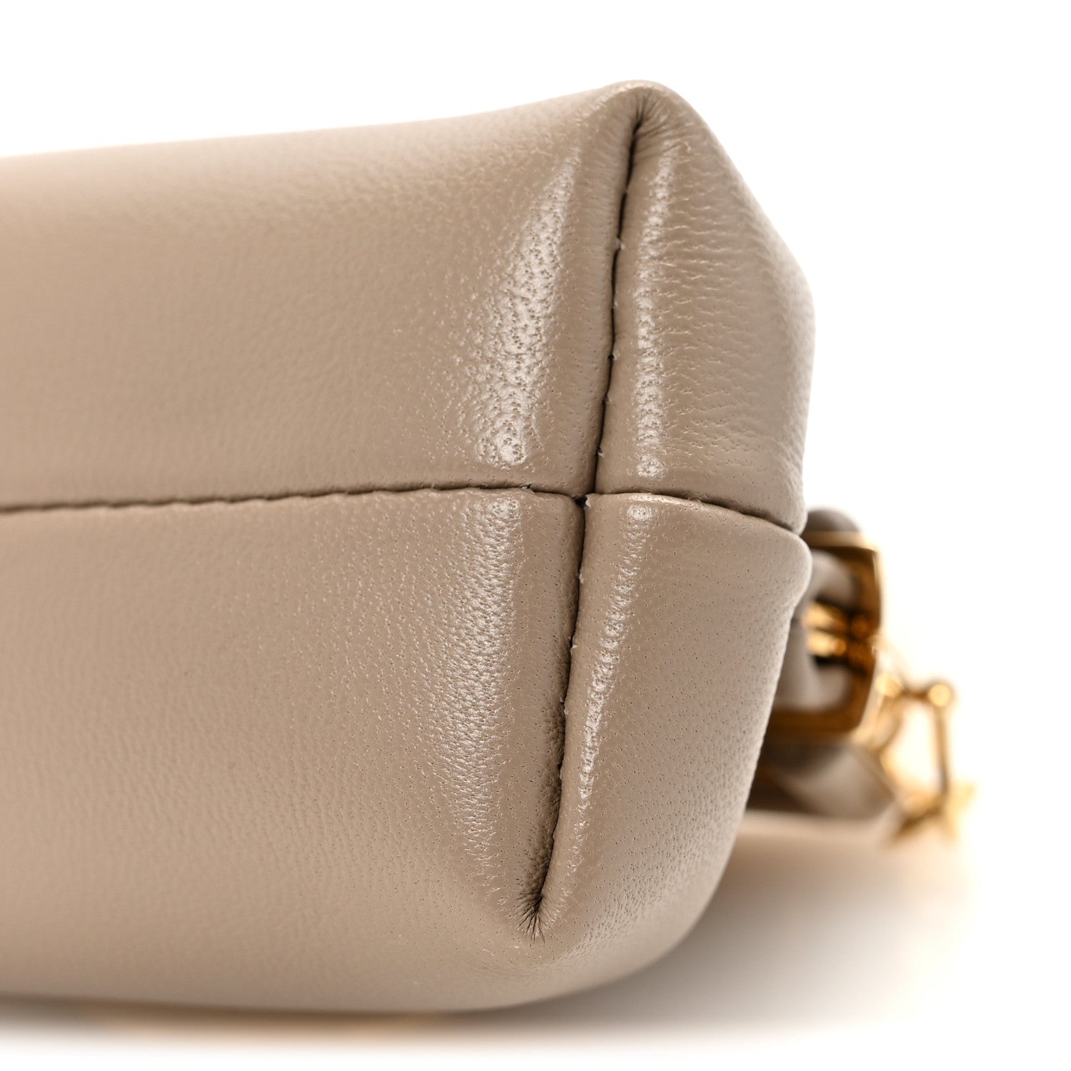 Fendi Shiny Nappa Nano Fendi First Bag Charm Dove Gray 10 of 11