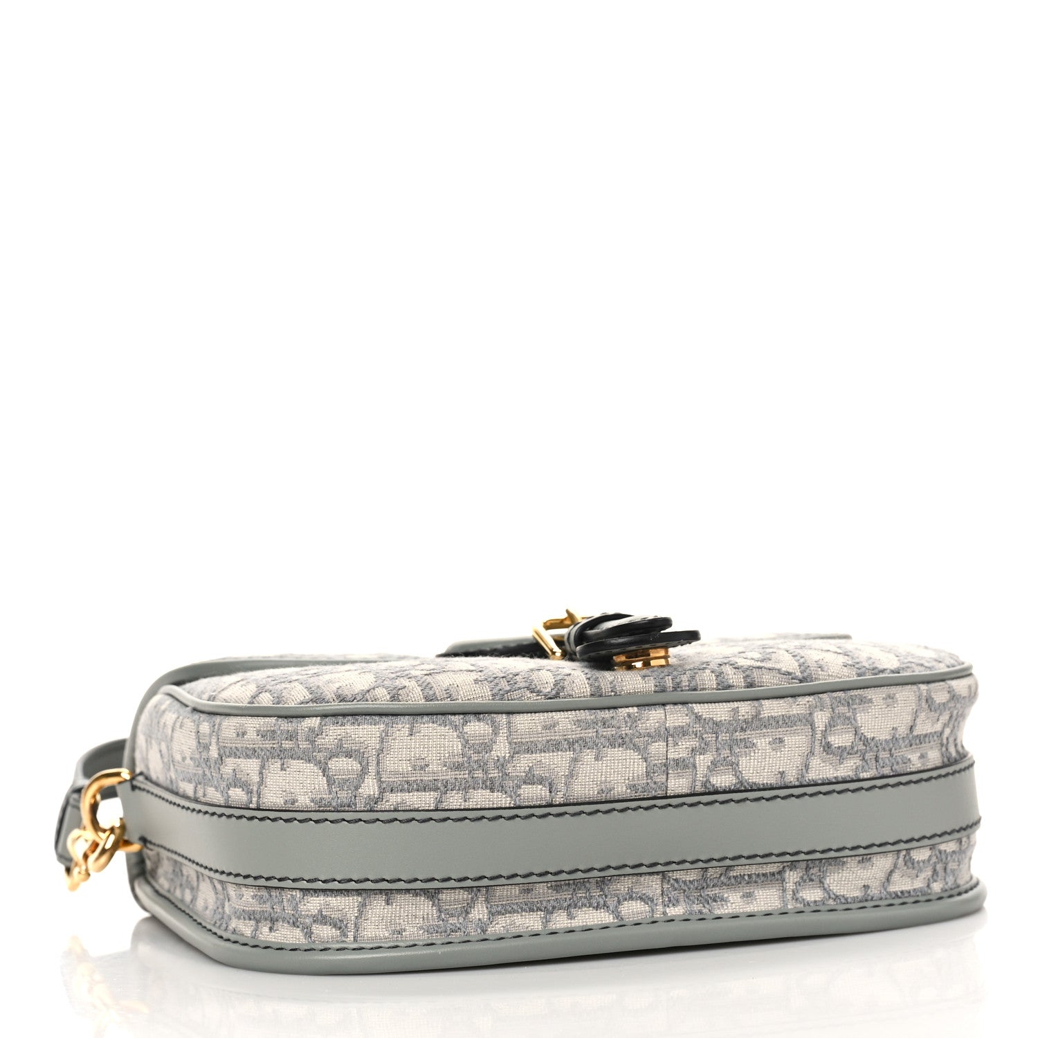 Christian Dior Oblique Medium Bobby Flap Gray 4 of 8