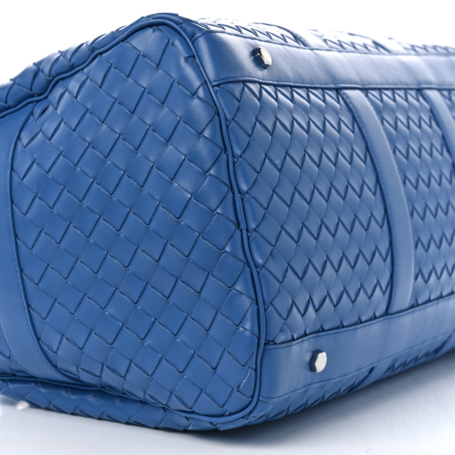 Bottega Veneta Nappa Intrecciato Medium Duffle Bag Admiral 9 of 11