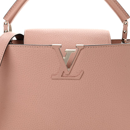 Louis Vuitton Taurillon Capucines PM Magnolia 7 of 10