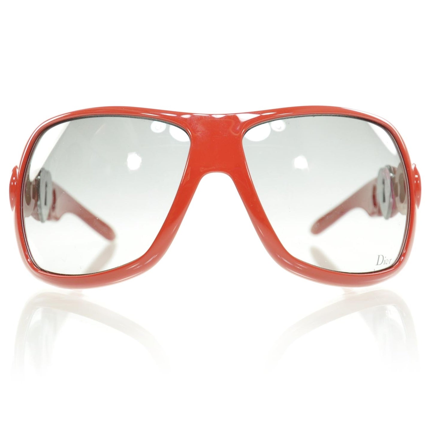 Heart Lock Sunglasses Red