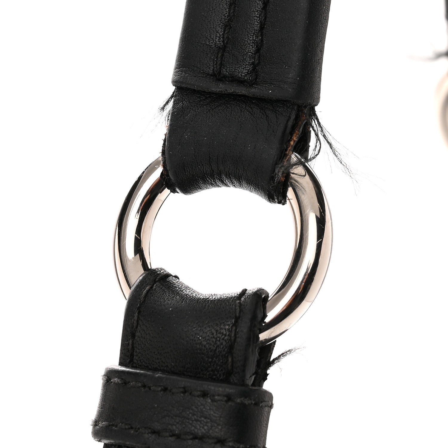 Prada Cervo Antik Easy A Foldover Pushlock Flap Shoulder Bag Black 11 of 12