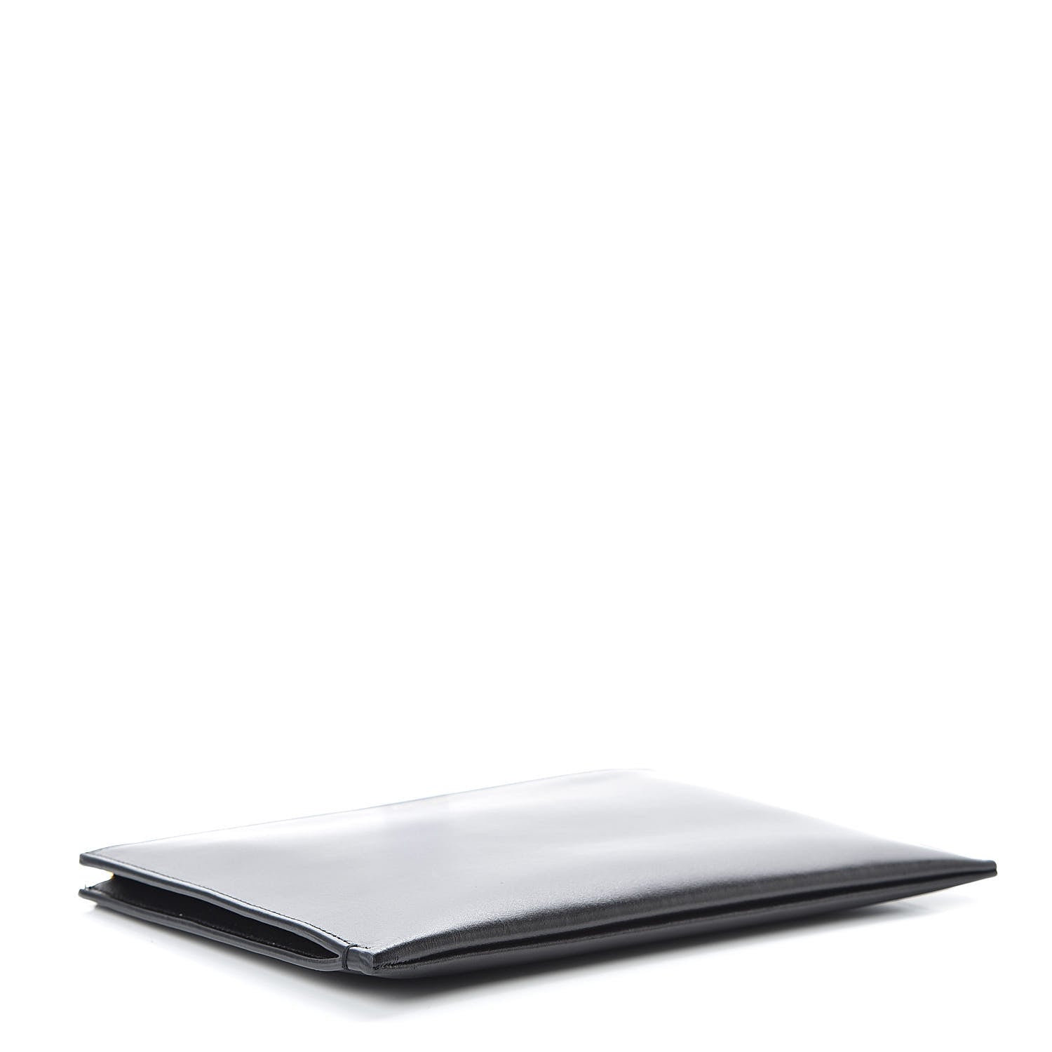 Saint Laurent Calfskin Mini Tablet Holder Black 4 of 7