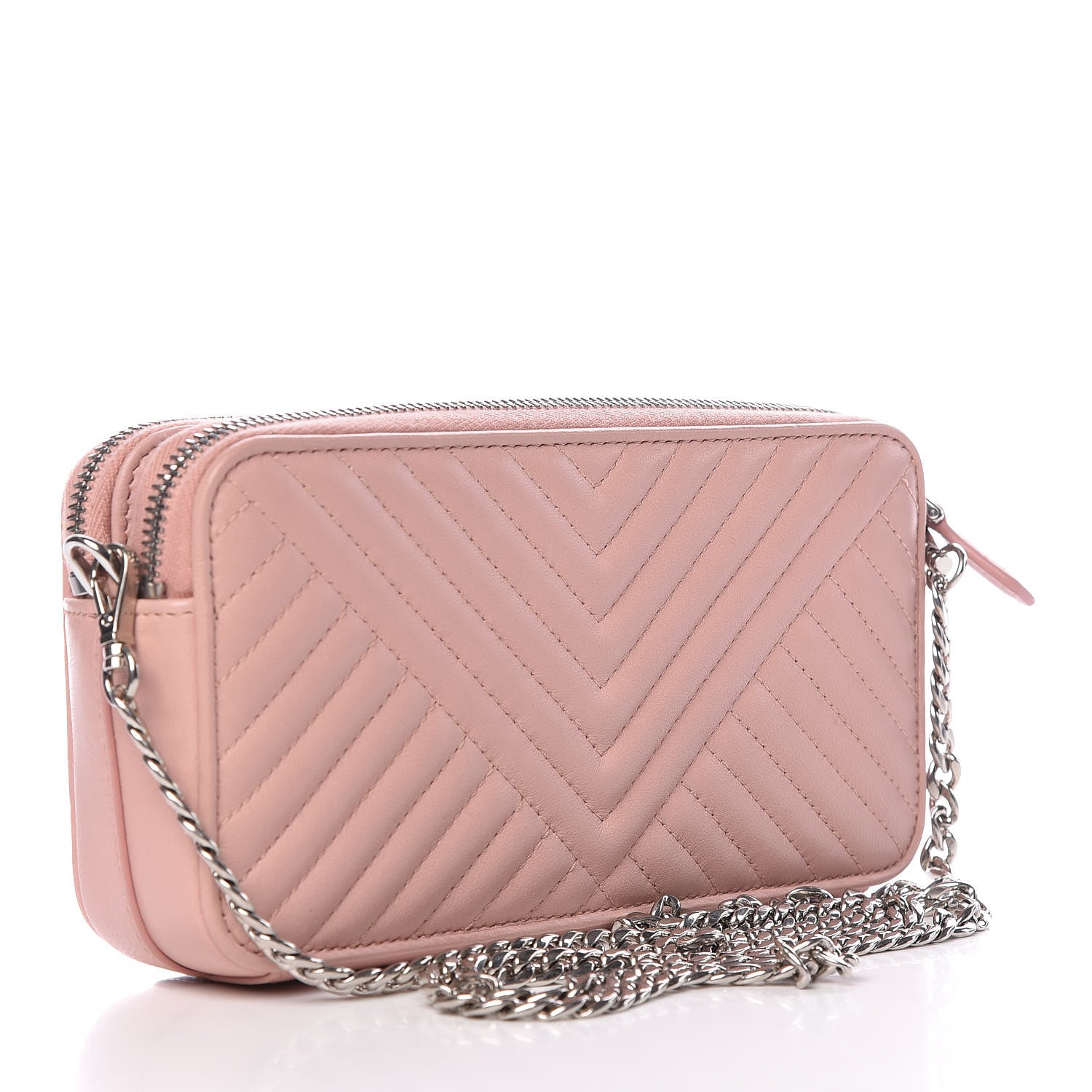 Prada Nappa Impunture Mini Shoulder Bag Orchidea 3 of 13