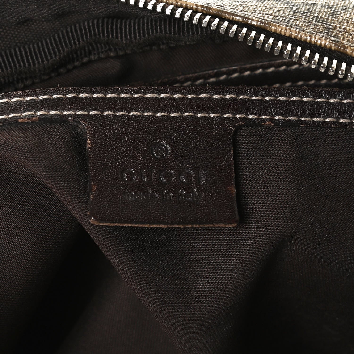 Gucci GG Plus Monogram Medium Messenger Bag Dark Brown 6 of 12