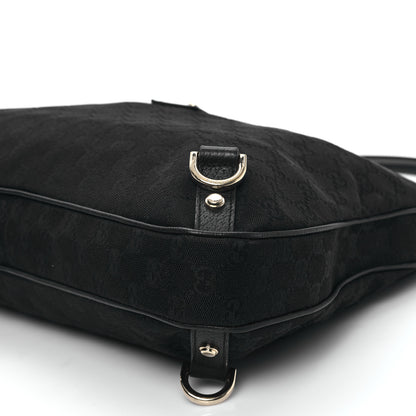 Gucci Monogram Abbey Hobo Black 10 of 11