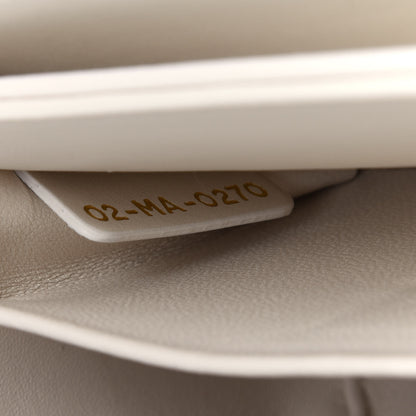Christian Dior Smooth Calfskin 30 Montaigne Box Bag White 7 of 11