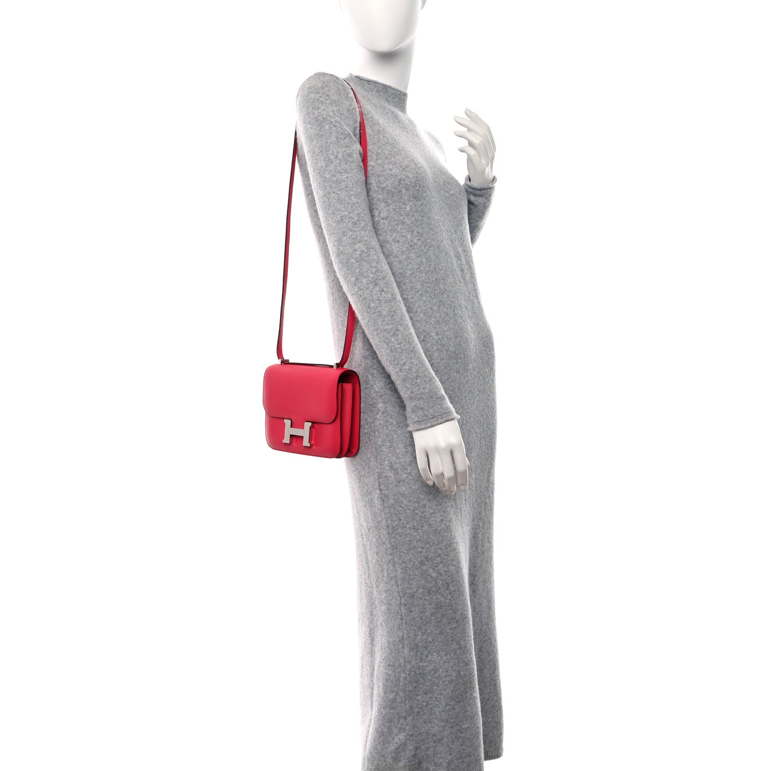 Hermes Epsom Constance 18 Rose Extreme 2 of 9