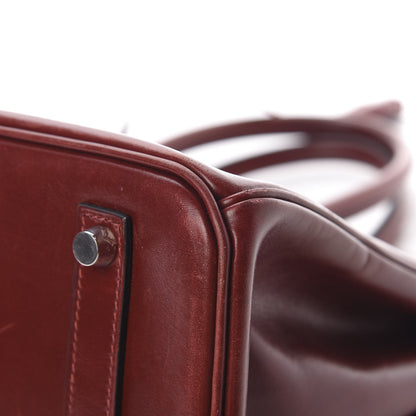 Hermes Box Birkin 35 Rouge H 10 of 18