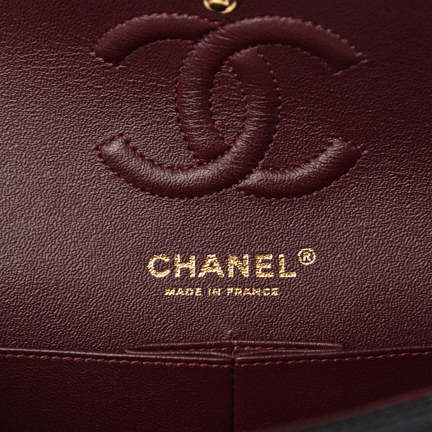 Caviar Quilted Small Double Flap Black