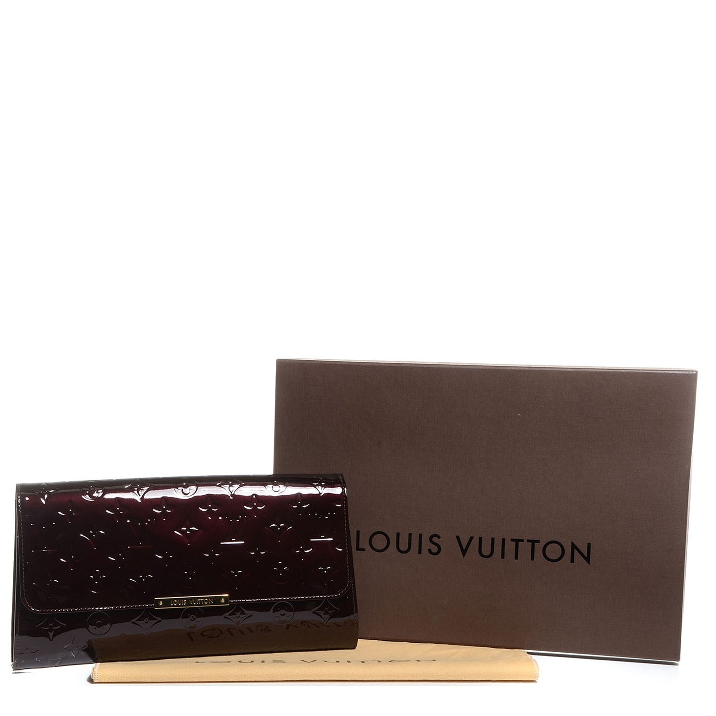 Vernis Robertson Clutch Amarante