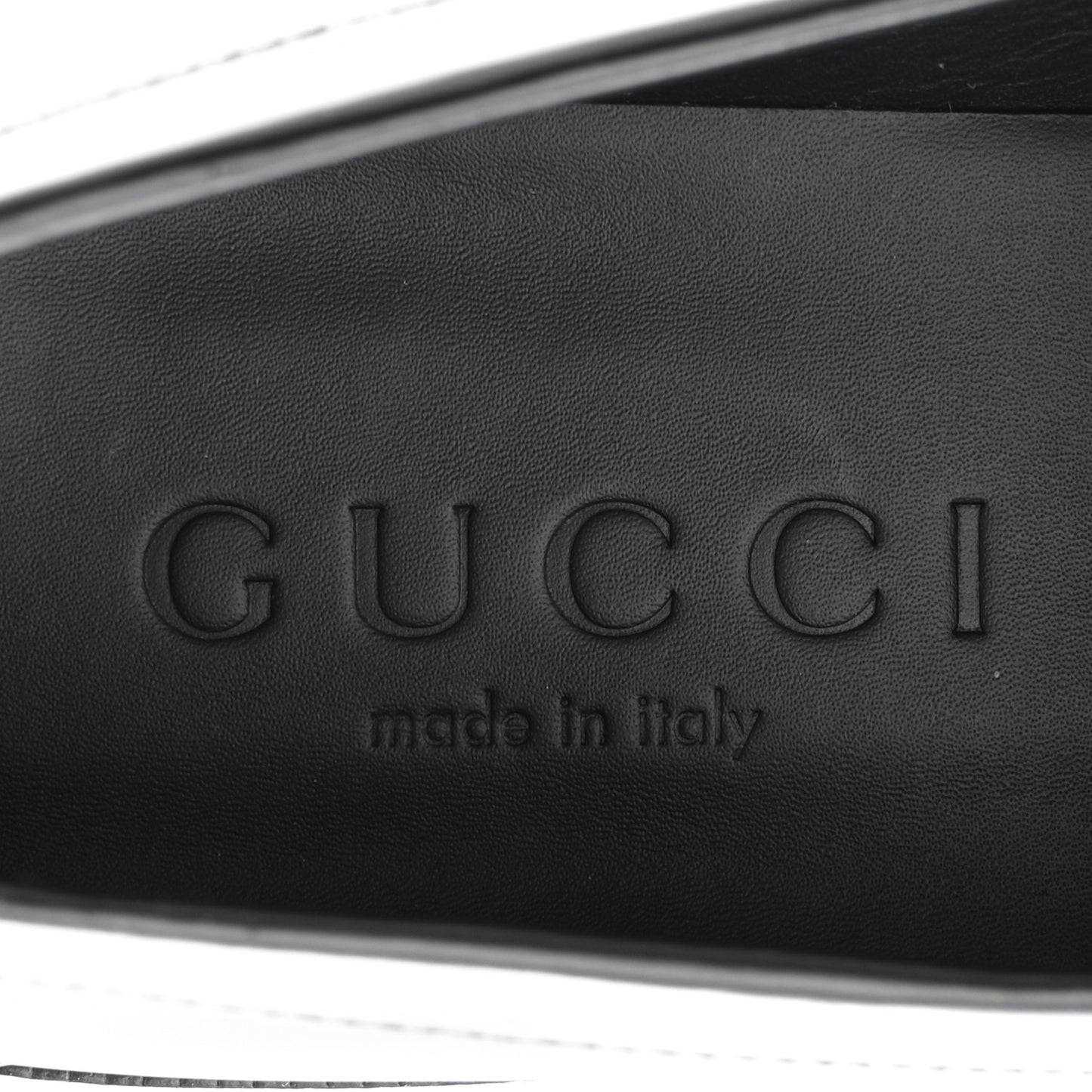 Calfskin Millennial Ribot Womens GG Loafers 40 Black