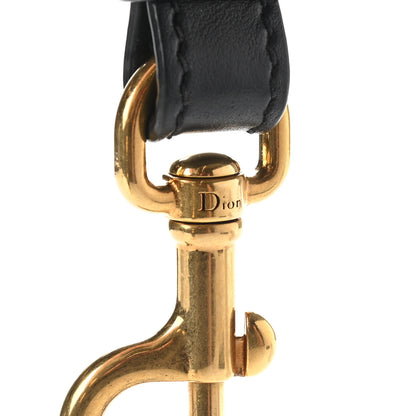 Christian Dior Canvas Embroidered Shoulder Strap Blue 4 of 5