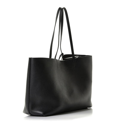 Jimmy Choo Grainy Calfskin Nine2Five East West Tote Black 5 of 14