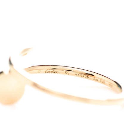 Cartier 18K Yellow Gold Small Juste Un Clou Ring 55 7.25 4 of 5