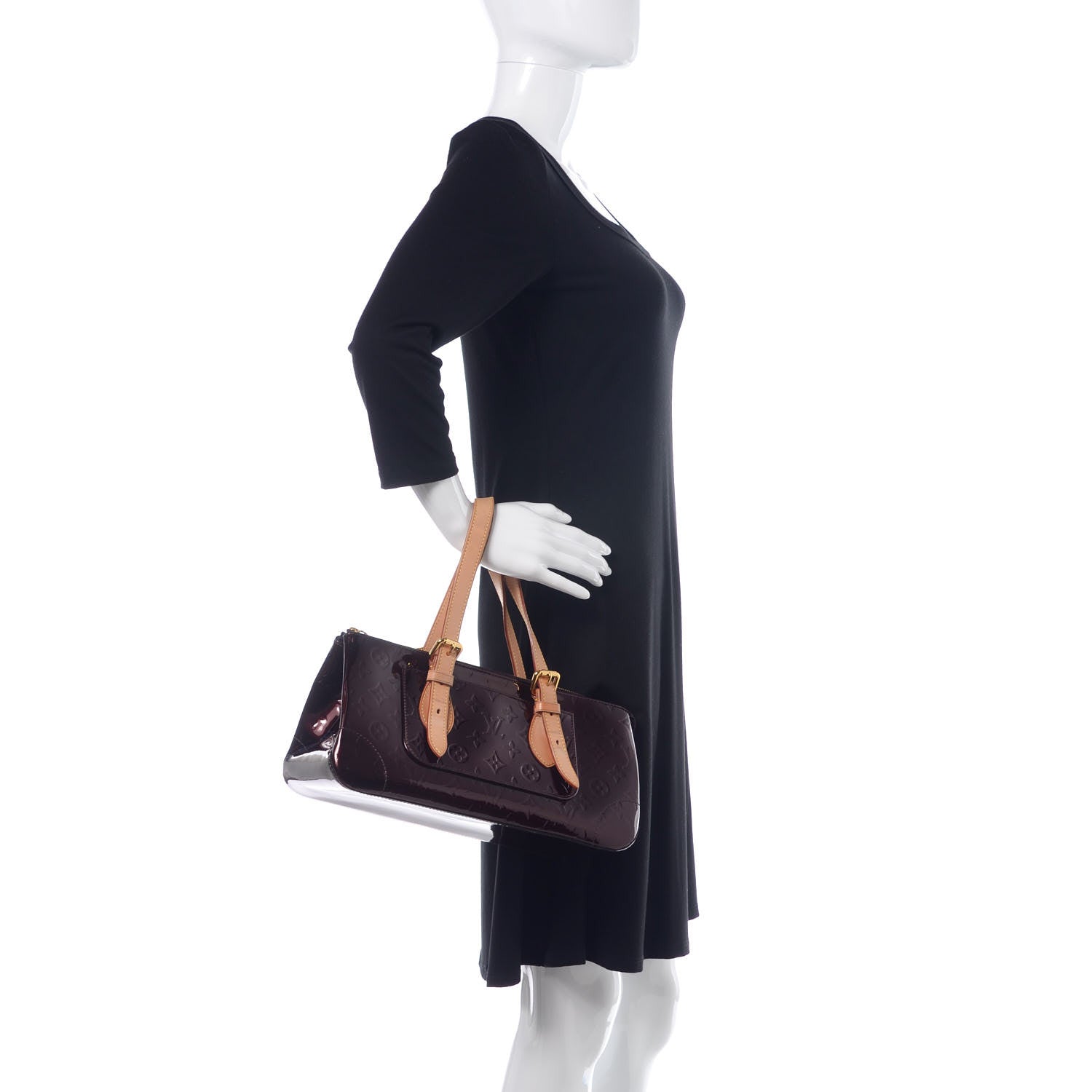 Louis Vuitton Vernis Rosewood Ave Amarante 2 of 10