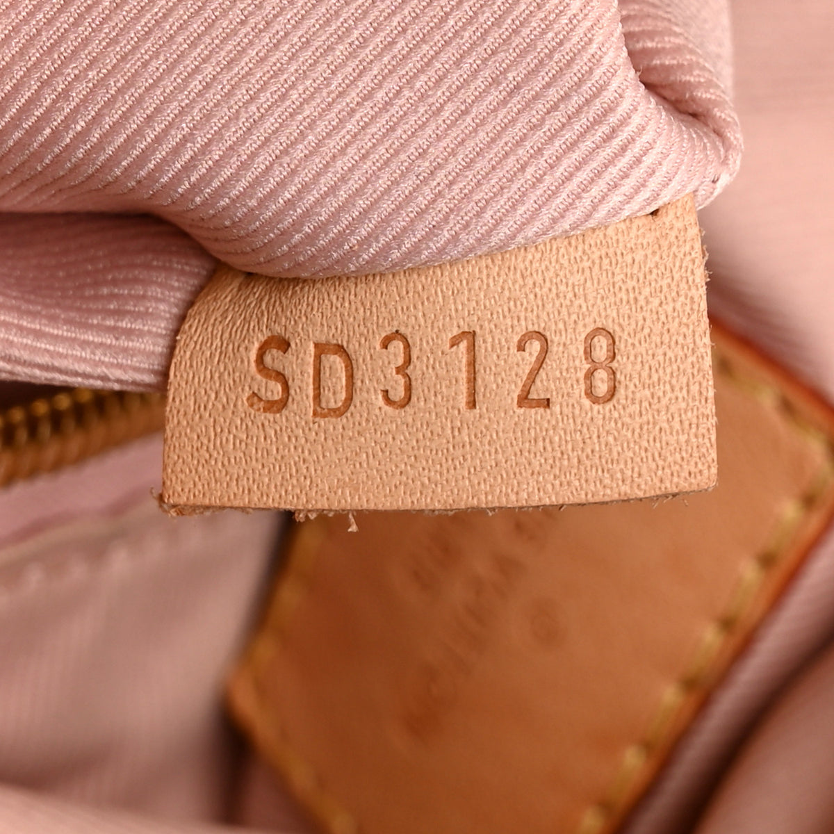 Louis Vuitton Damier Azur Graceful MM Rose Ballerine 7 of 11