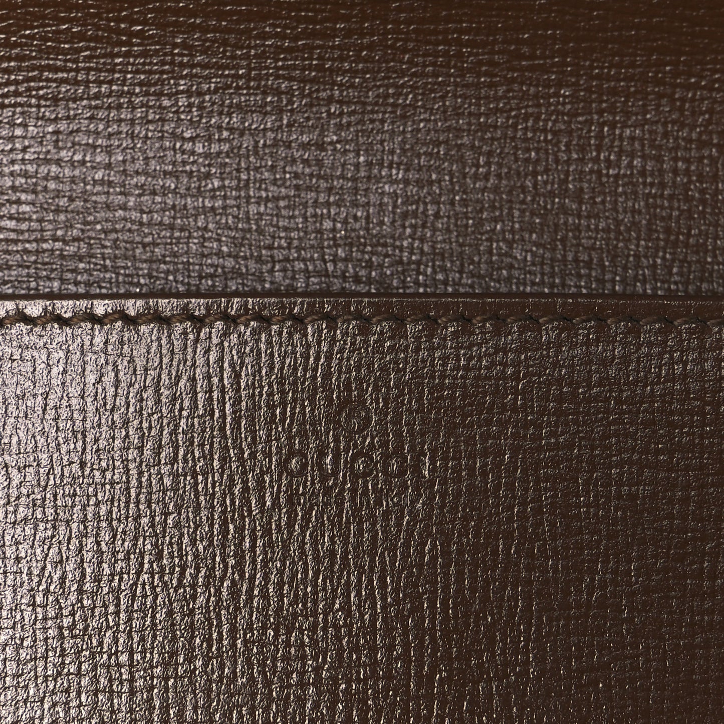 GG Supreme Monogram Azalea Calfskin Horsebit 1955 Wallet On Chain Beige Ebony Brown Sugar