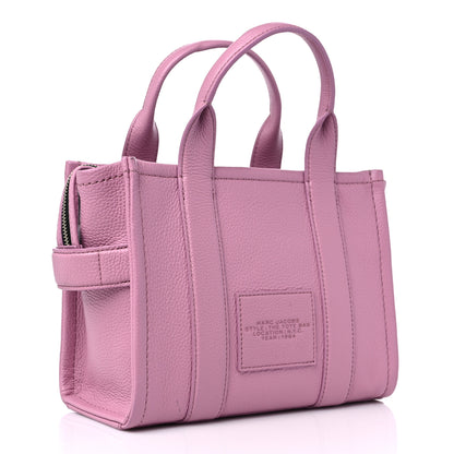 Marc Jacobs Grained Calfskin Small The Tote Bag Orchid Haze 3 of 13