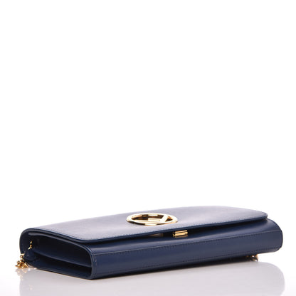Fendi Vitello Liberty Lucido F is Fendi Wallet on Chain Blueberry 4 of 8