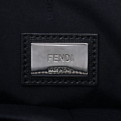 Fendi Vitello Elite Cuoio Monster Buggies Medium Roll Tote Lollypop Black 6 of 14