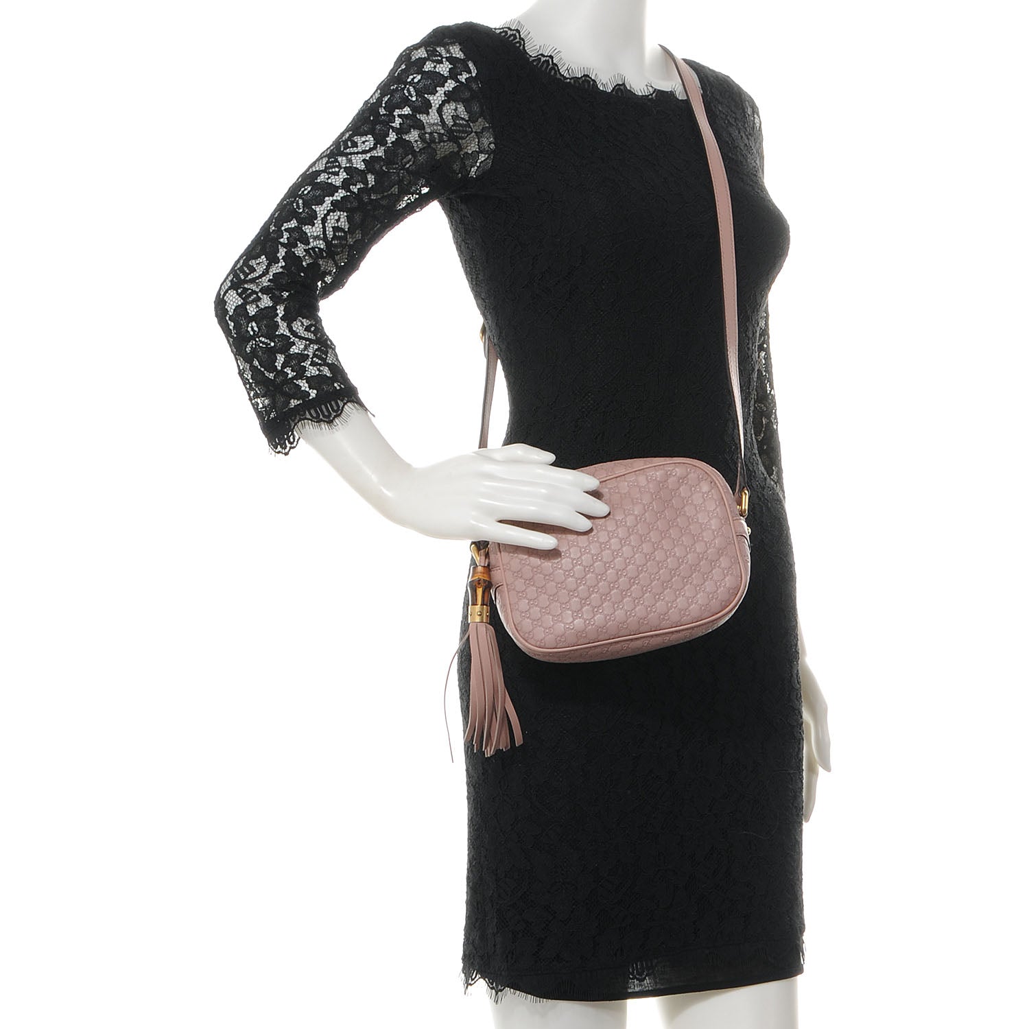 Gucci Microguccissima Sunshine Disco Crossbody Bag Light Pink 2 of 8