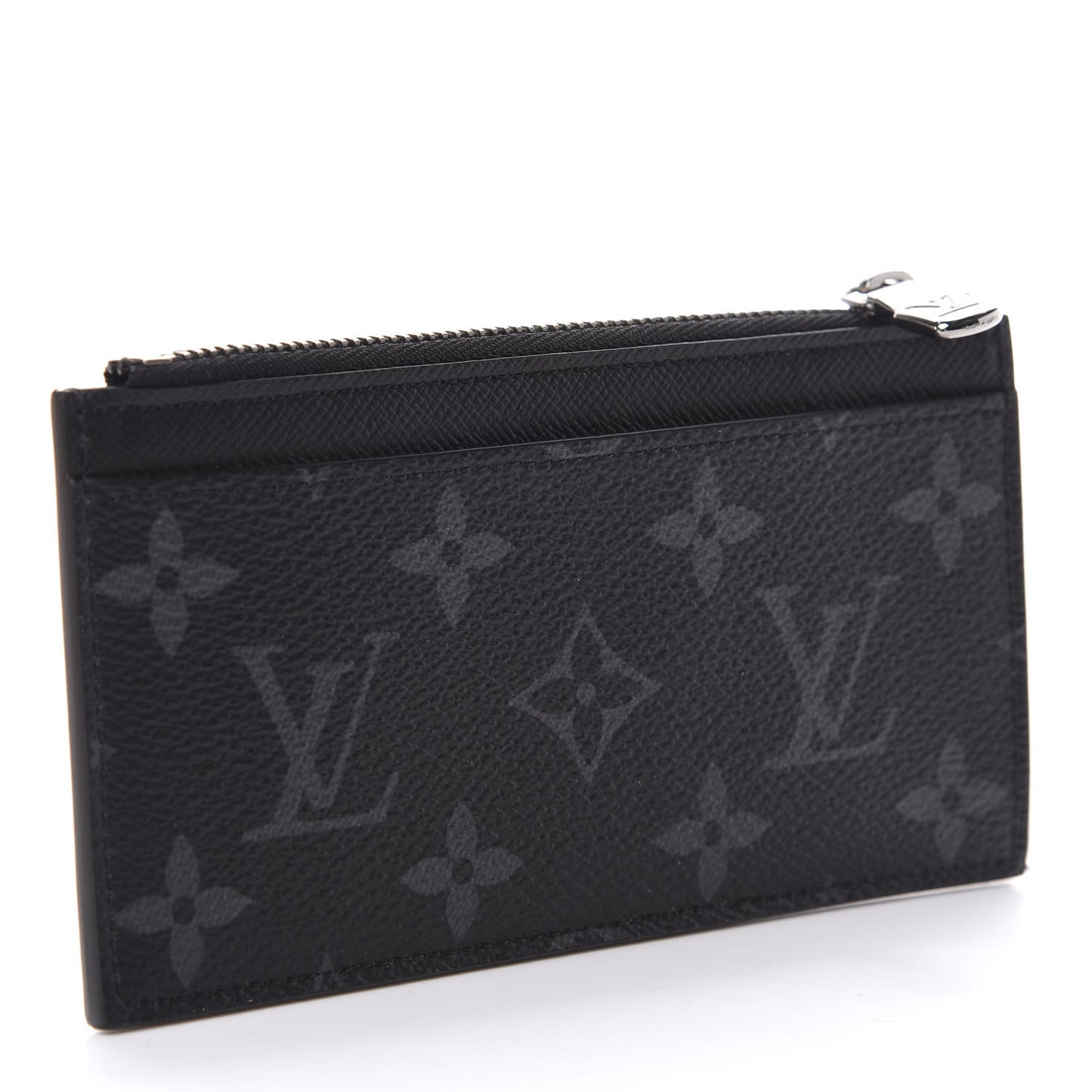 Reverse Monogram Eclipse Taiga Coin Card Holder