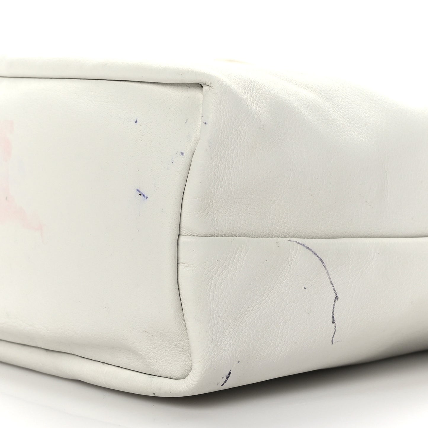 Goyardine Reversible Mini Anjou White