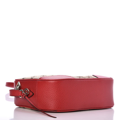Gucci Monogram Mini Bree Messenger Bag Red 4 of 7