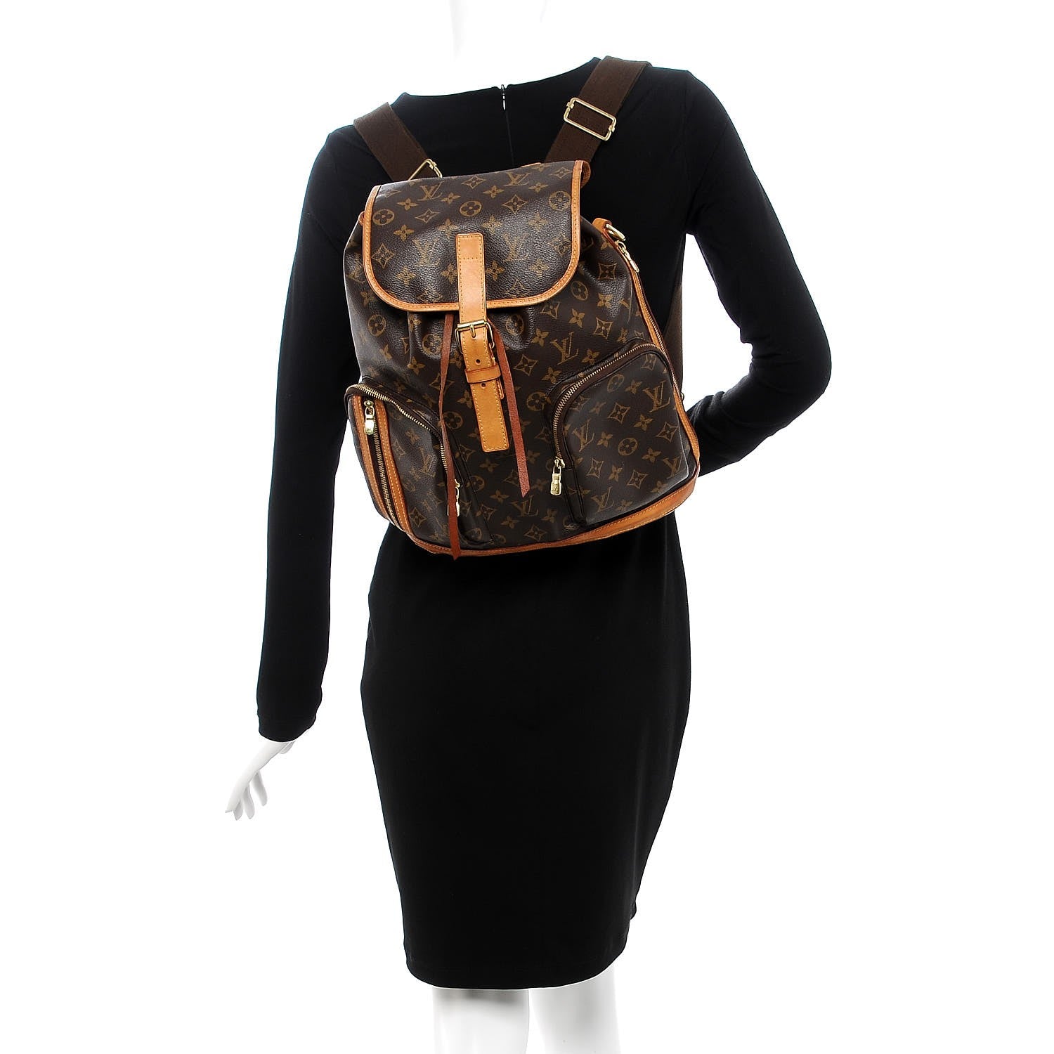 Louis Vuitton Monogram Bosphore Backpack 2 of 8