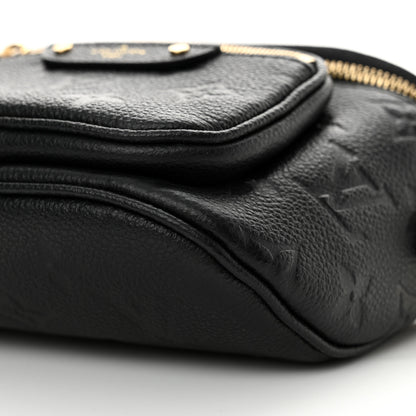 Louis Vuitton Empreinte Mini Bumbag Black 9 of 12