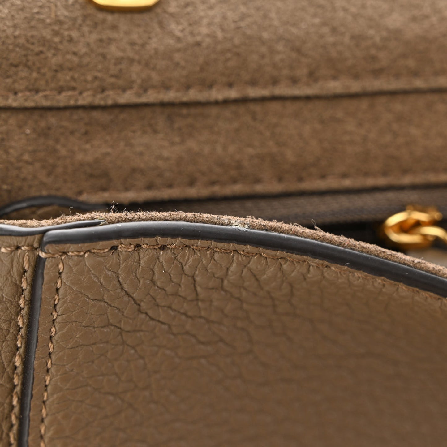Classic Calfskin Small Lily Flap Clay