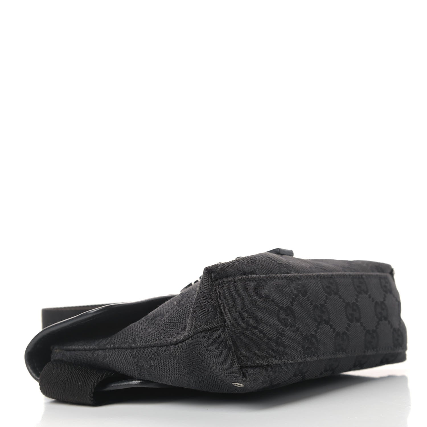 Gucci GG Monogram Web Flight Belt Bag Black 4 of 9