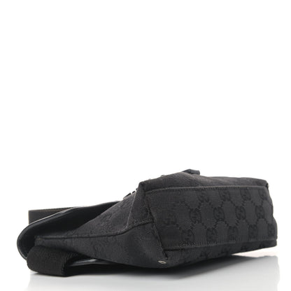 Gucci GG Monogram Web Flight Belt Bag Black 4 of 9