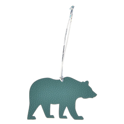Hermes Togo Epsom Petit H Bear Bag Charm GM Malachite 1 of 3