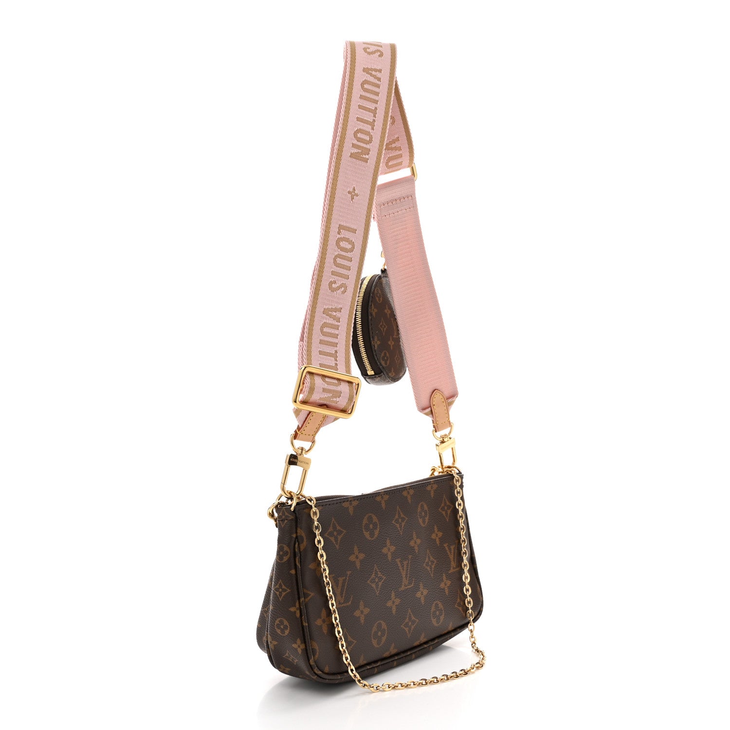 Louis Vuitton Monogram Multi Pochette Accessories Rose Clair 3 of 11