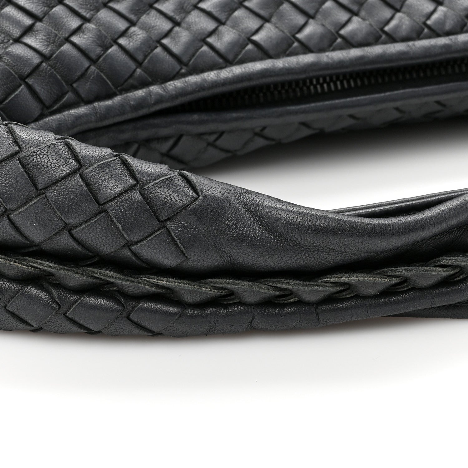 Bottega Veneta Nappa Intrecciato Large Veneta Hobo Black 12 of 14