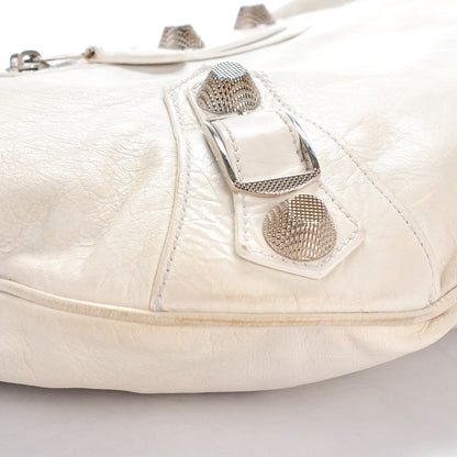 Balenciaga Chevre Giant 21 Silver Hardware Hobo Natural 9 of 11