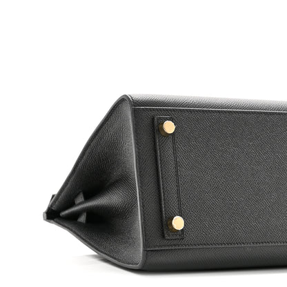 Hermes Epsom Birkin Sellier 25 Black 9 of 11